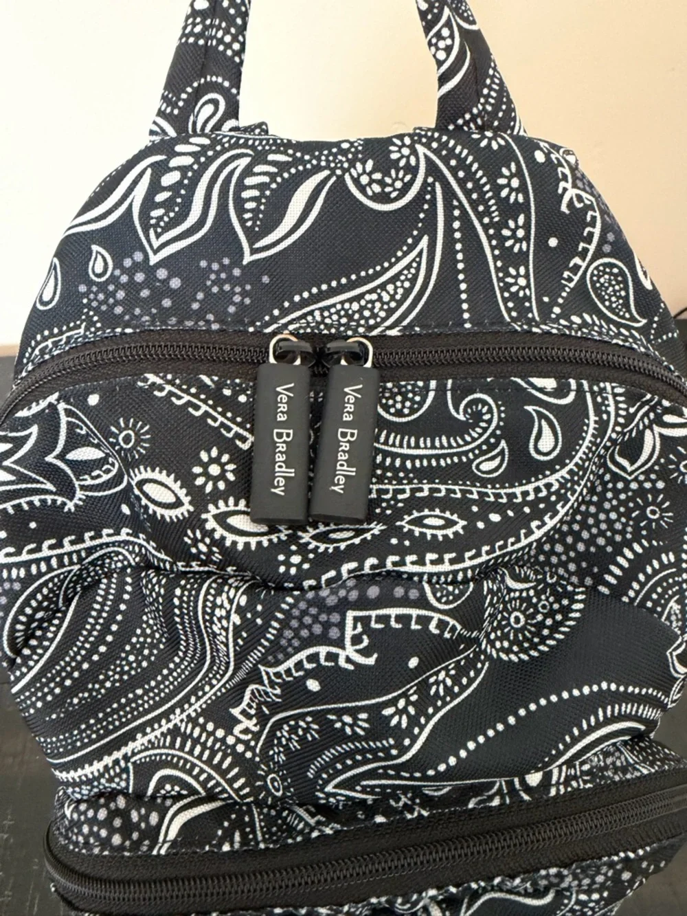 Vera Bradley bandana medallion swirl campus backpack lightweight travel casual‎